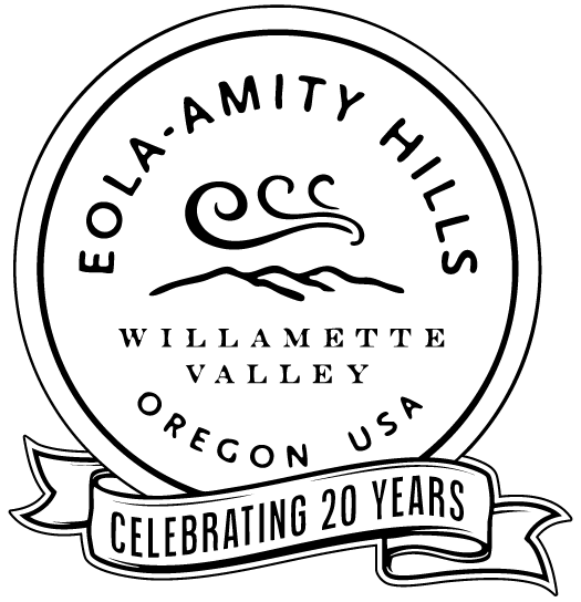 Eola-Amity Hills Winegrowers Association 20th Anniversary Logo