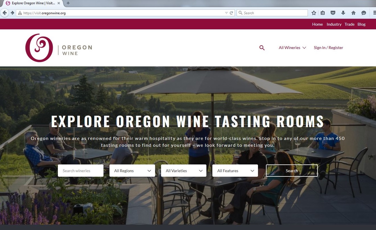 Explore Oregon Wine Tasting Rooms