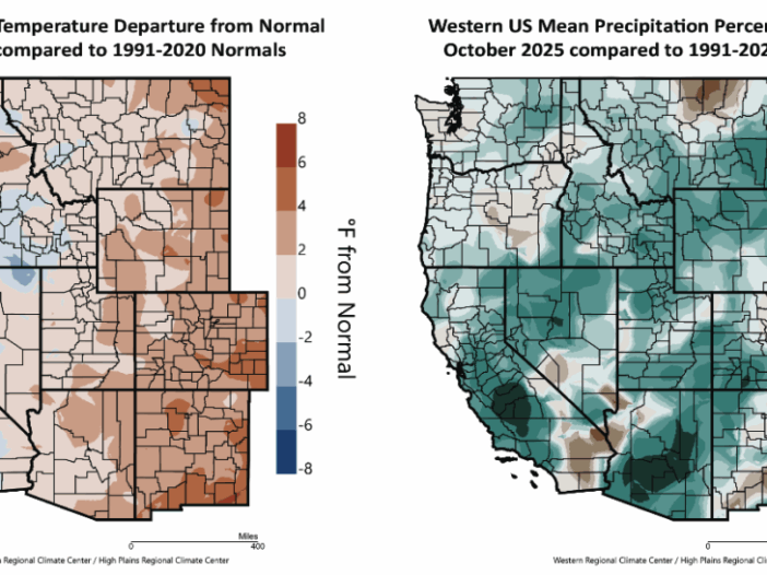 precipitation and temperature maps