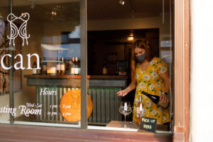 Valcan Cellars pouring